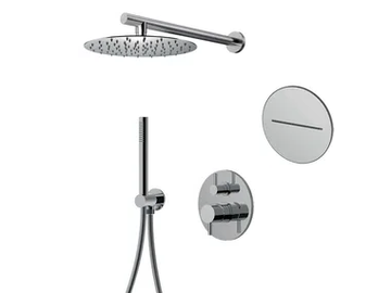 MY FUTURE - 5969 - Recessed stainless steel shower set by Rubinetteria Giulini