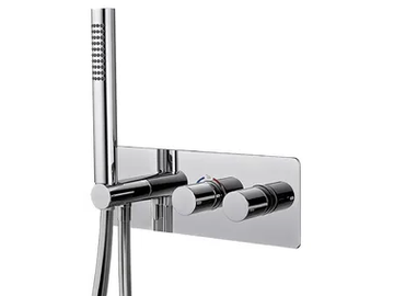 MY FUTURE - 8278 - Thermostatic chromed brass shower mixer by Rubinetteria Giulini