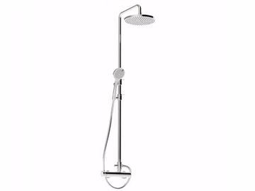 MYRING - FMR0008SWC-S - Wall-mounted shower panel with overhead shower by Rubinetteria Giulini
