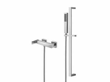 PABLOLUX - F9808-12WSQ - Single handle shower mixer with hand shower by Rubinetteria Giulini