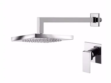 PABLOLUX - F9815WB-25 - Single handle shower mixer with overhead shower by Rubinetteria Giulini
