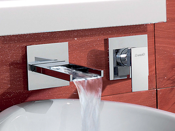PABLOLUX - F9820-B1 - 2 hole wall-mounted washbasin mixer by Rubinetteria Giulini
