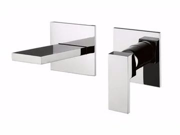 PABLOLUX - F9820-B2 - 2 hole wall-mounted single handle washbasin mixer by Rubinetteria Giulini