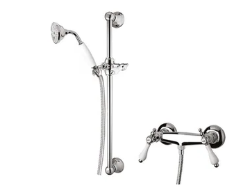PRAGA - PRAGA CRYSTAL - F7507WS - Shower set with hand shower by Rubinetteria Giulini
