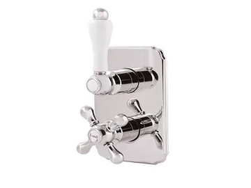 PRAGAMIX - PRAGAMIX CRYSTAL - F8282-PR - 2 hole thermostatic shower tap by Rubinetteria Giulini