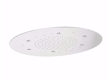 SURF - F1614 - Mist spray stainless steel rain shower with chromotherapy by Rubinetteria Giulini