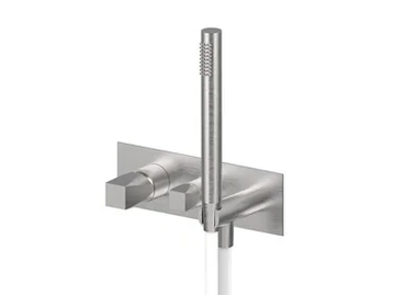 ALINE 49529V2 - Single handle stainless steel shower mixer with diverter by Rubinetterie Frattini