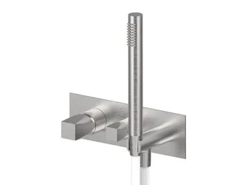 ALINE 49529V3 - Single handle stainless steel shower mixer with hand shower by Rubinetterie Frattini