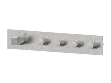 ALINE 49600V4 - 5 hole thermostatic stainless steel shower mixer by Rubinetterie Frattini