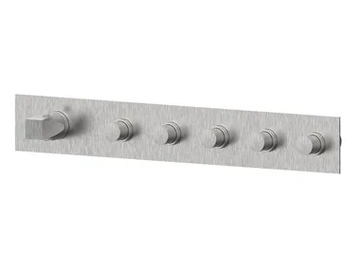 ALINE 49600V5 - 6 hole thermostatic stainless steel shower mixer by Rubinetterie Frattini