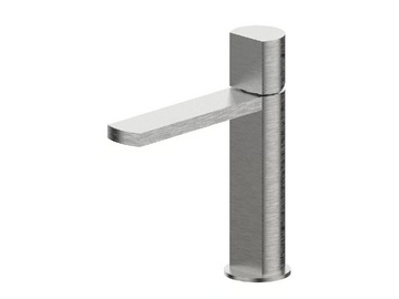 BORGIA 89050B - Countertop single handle stainless steel washbasin mixer by Rubinetterie Frattini
