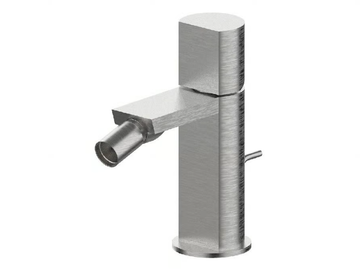 BORGIA 89103B - Countertop single handle stainless steel bidet mixer by Rubinetterie Frattini