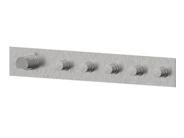 BORGIA 89600V5 - 6 hole thermostatic stainless steel shower mixer by Rubinetterie Frattini