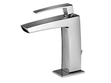 LUCE 84054 - Single handle washbasin mixer with pop up waste by Rubinetterie Frattini