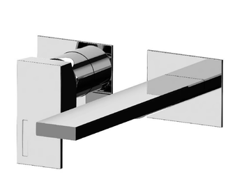 VITA 53547 - Wall-mounted single handle washbasin mixer by Rubinetterie Frattini