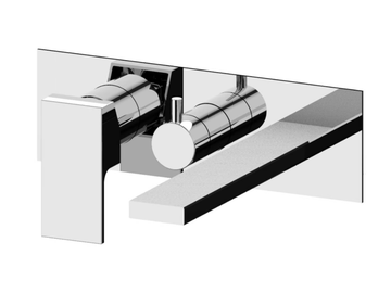 VITA DUE 35528 - Wall-mounted bathtub mixer with diverter by Rubinetterie Frattini