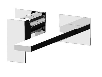 VITA DUE 35547 - Wall-mounted washbasin mixer with flow limiter by Rubinetterie Frattini