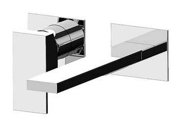 VITA DUE 35547A - Wall-mounted washbasin mixer without waste by Rubinetterie Frattini