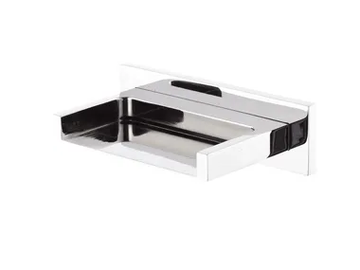 13A-BC - Wall-mounted stainless steel waterfall spout by Rubinetterie Mariani