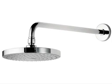 153-RO - Wall-mounted brass overhead shower with arm by Rubinetterie Mariani