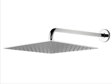 15Q-03 - Wall-mounted extra flat overhead shower with arm by Rubinetterie Mariani