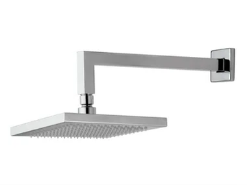 15Q-06 - Wall-mounted brass overhead shower with arm by Rubinetterie Mariani