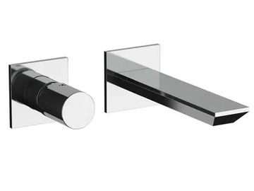 5TH AVENUE - 2 hole wall-mounted washbasin mixer by Rubinetterie Mariani
