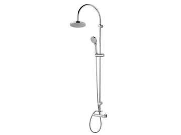 A47-CD - Wall-mounted shower panel with hand shower by Rubinetterie Mariani