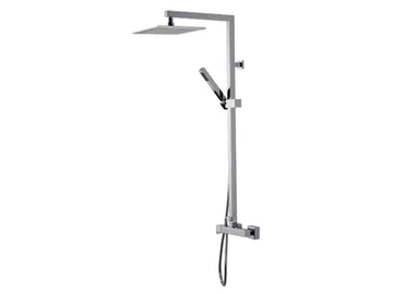 A51-C1 - Wall-mounted shower panel with overhead shower by Rubinetterie Mariani