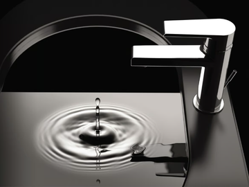 ARTIC 393-AT - Countertop washbasin mixer with aerator by Rubinetterie Mariani