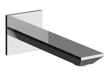 AVENUE - Wall-mounted spout with plate by Rubinetterie Mariani