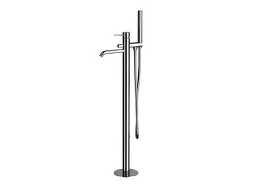 NEXT - Floor standing single handle bathtub mixer with hand shower by Rubinetterie Mariani