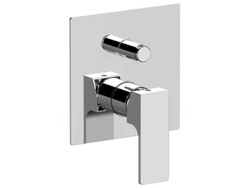 REBEL - Single handle Recessed bathtub mixer with diverter by Rubinetterie Mariani