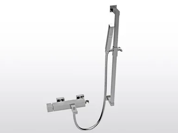 BAMBOO QUADRO 3267/302/306 - Shower mixer with hand shower by RUBINETTERIE STELLA