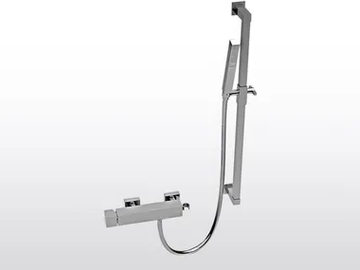 BAMBOO QUADRO 3283AC/302-6 - Shower mixer with hand shower by RUBINETTERIE STELLA