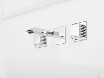 CASANOVA 3868TR - 3 hole wall-mounted washbasin tap by RUBINETTERIE STELLA