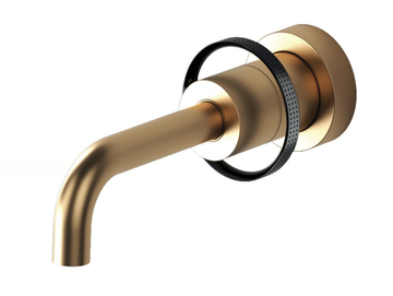 CHARM - Wall-mounted 1 hole metal washbasin mixer by RUBINETTERIE STELLA
