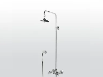ECCELSA 3284/33 - Wall-mounted shower panel with hand shower by RUBINETTERIE STELLA