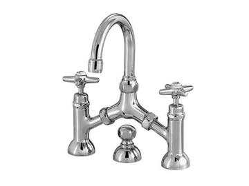 ITALICA 3215/351 - 2 hole bridge mixer by RUBINETTERIE STELLA