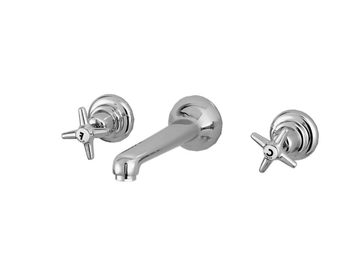 ITALICA 3229 - 3 hole wall-mounted washbasin tap by RUBINETTERIE STELLA