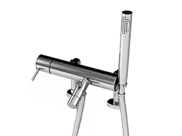 LUCILLA 3267RG306 - 2 hole bathtub mixer with diverter by RUBINETTERIE STELLA