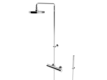 LUCILLA 3287-304 - Shower panel with hand shower by RUBINETTERIE STELLA