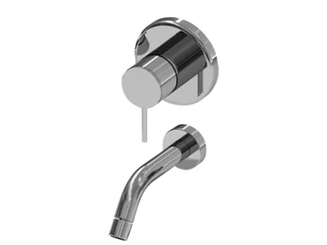 LUCILLA 3868MC - 2 hole wall-mounted washbasin mixer by RUBINETTERIE STELLA