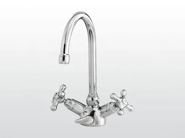 ROMA 3217P - 1 hole washbasin tap by RUBINETTERIE STELLA
