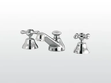 ROMA 3224P - 3 hole washbasin tap by RUBINETTERIE STELLA