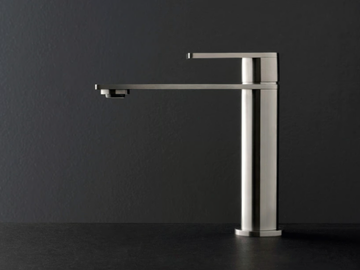 3.6 - Countertop 1 hole stainless steel washbasin mixer by Rubinetterie Treemme
