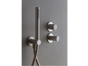 3.6 - Stainless steel shower mixer with hand shower by Rubinetterie Treemme