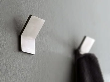 5MM - Stainless steel towel hook by Rubinetterie Treemme