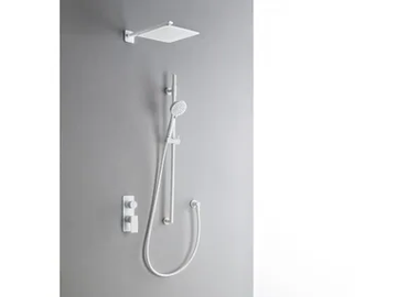 HASK - Single handle brass shower set with hand shower by Rubinetterie Treemme