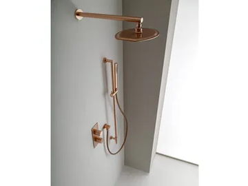 HEDO' - Single handle brass shower set with hand shower by Rubinetterie Treemme